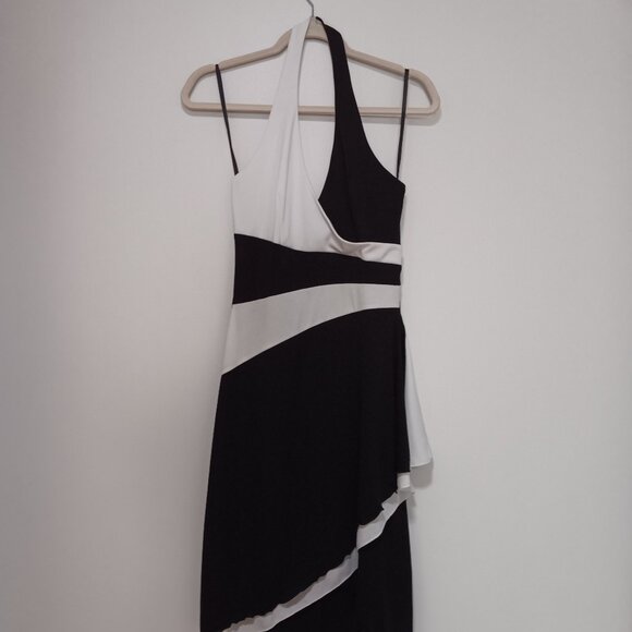Alyn Paige halter faux wrap dress - sz - S Small - Picture 1 of 2